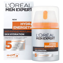 Load image into Gallery viewer, L&#39;Oreal Paris Men Expert Hydra Energetic Anti-Fatigue Moisturiser