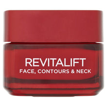 Load image into Gallery viewer, L&#39;Oreal Paris Revitalift Face, Contours and Neck Re-Support Cream