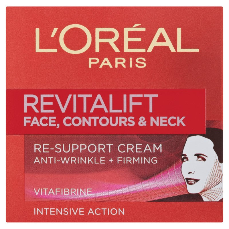 L'Oreal Paris Revitalift Face, Contours and Neck Re-Support Cream