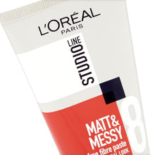 Load image into Gallery viewer, L&#39;Oreal Paris Studio Line Matt &amp; Messy Fibre Paste