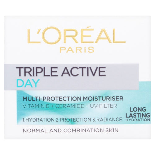 L'Oreal Paris Triple Active Day Moisturiser Normal to Combination Skin