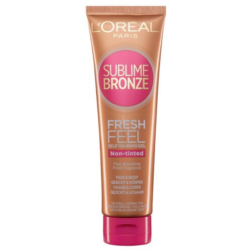 L'Oreal Paris Sublime Bronze Fresh Feel Self Tanning Gel Face and Body