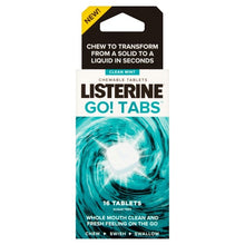Load image into Gallery viewer, Listerine Go Tabs 16 Tablets