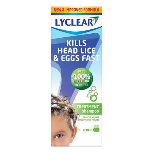 Lyclear Treatment Shampoo With Comb