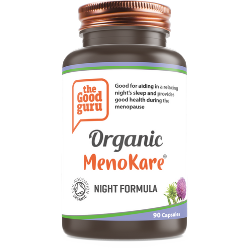 The Good Guru Organic MenoKare Night Formula - 90 Capsules