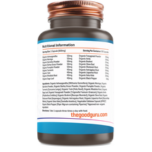 Load image into Gallery viewer, The Good Guru Organic Mens MultiVitamin - 90 Vegan Capsules