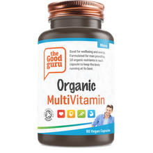 Load image into Gallery viewer, The Good Guru Organic Mens MultiVitamin - 90 Vegan Capsules