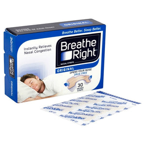 Breathe Right Congestion Relief Nasal Strips Original Small/Medium