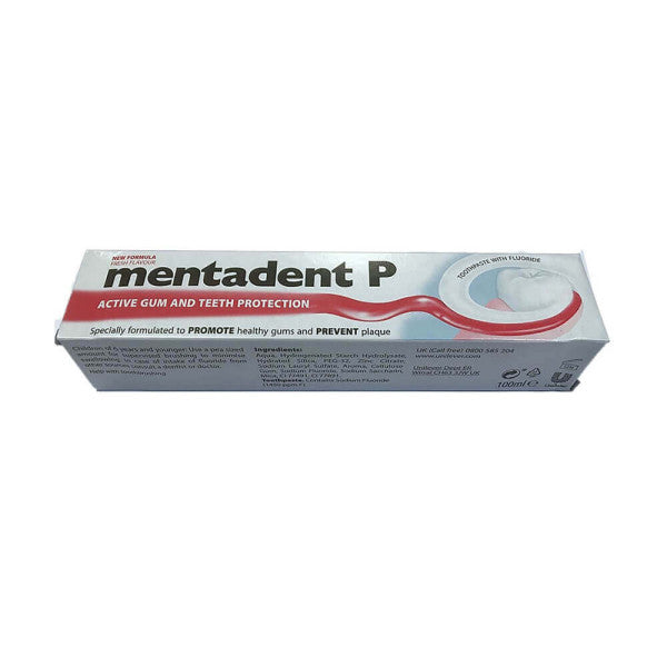 M Dent Toothpaste Mentadent P Active Toothpaste for Teeth And Gum Health – Xtreme Pharmacy