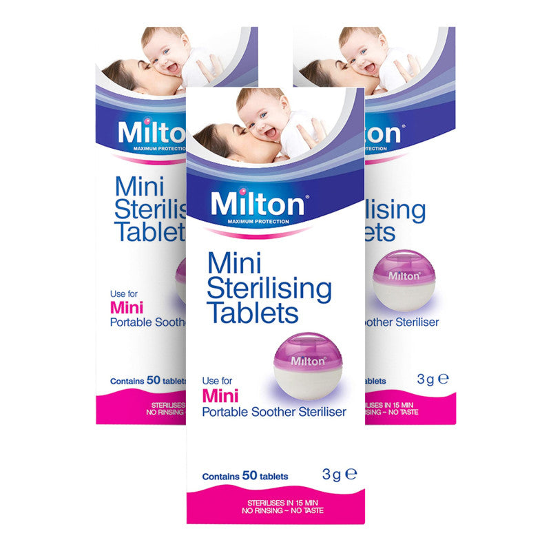 Milton Mini Steriliser Tablets - 3 Pack