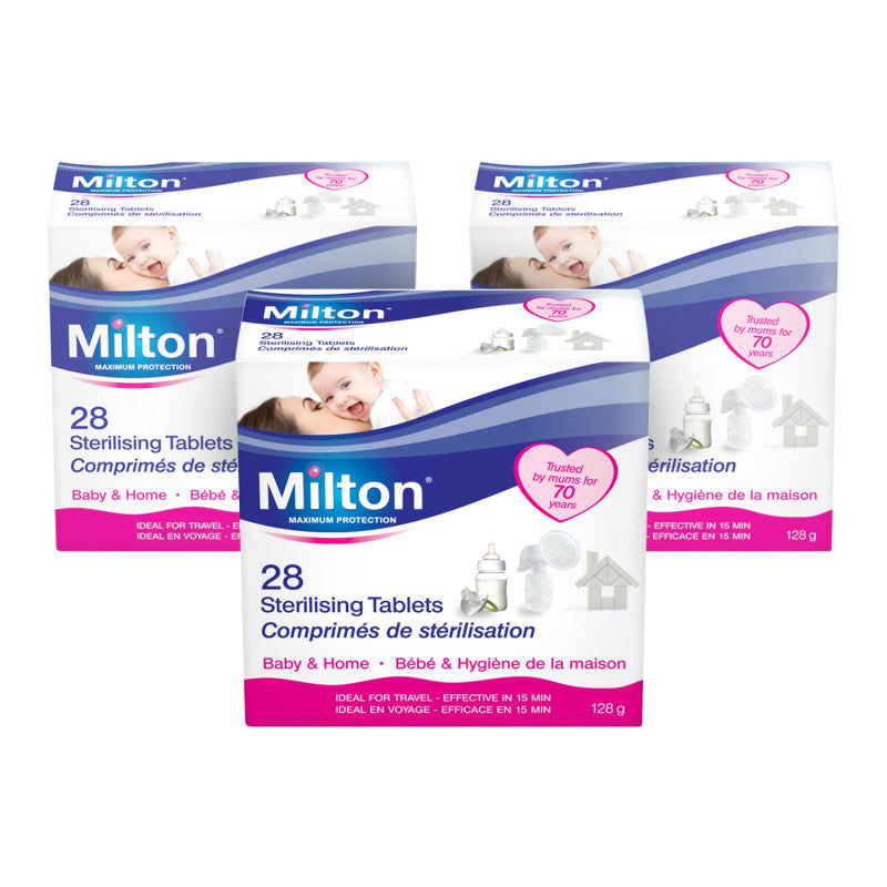 Milton Sterilising Tablets Triple Pack