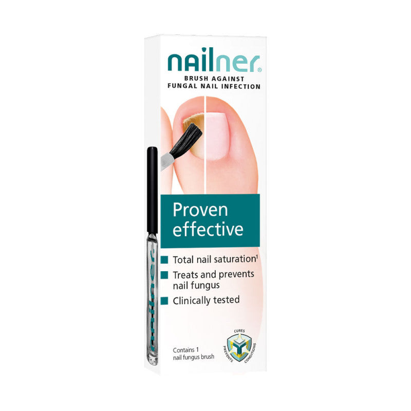 Nailner Fungal Nail Infection 2 in 1 Brush