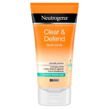 Load image into Gallery viewer, Neutrogena Clear &amp; Defend Facial Scrub
