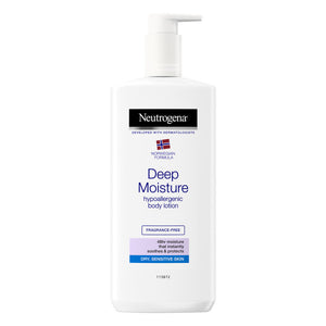 Neutrogena Deep Moisture Hypoallergenic Body Lotion for Sensitive Skin