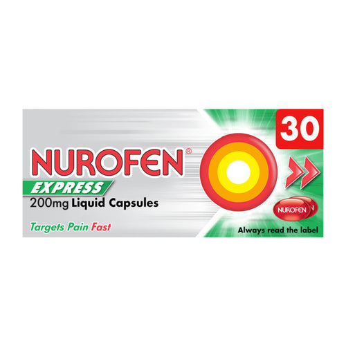 Nurofen Express 200mg Liquid Capsules