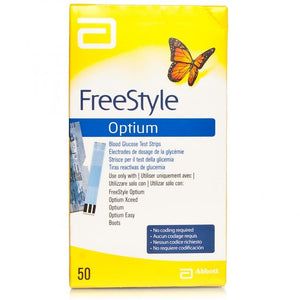 Freestyle Optium Plus Glucose Test Strips