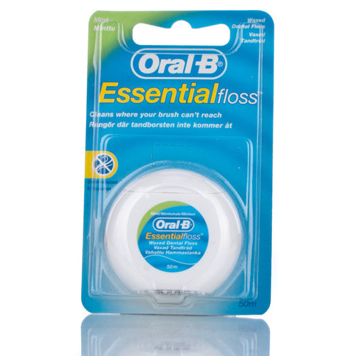 Oral-B Essential Waxed Dental Floss Mint