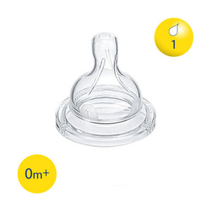 Philips Avent Classic Newborn Teat Size 1 Twin Pack