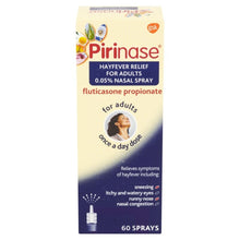 Load image into Gallery viewer, Pirinase Hayfever Relief for Adults 0.05% Nasal Spray