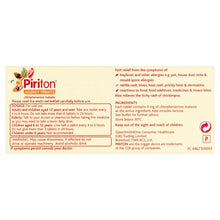 Load image into Gallery viewer, Piriton Allergy Tablets - 60 Tablets
