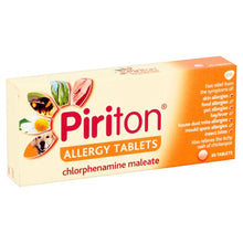 Load image into Gallery viewer, Piriton Hayfever &amp; Allergy Tablets
