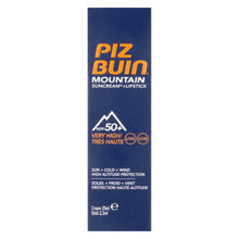 Load image into Gallery viewer, Piz Buin SPF50+ Mountain Range Lipstick &amp; Suncream