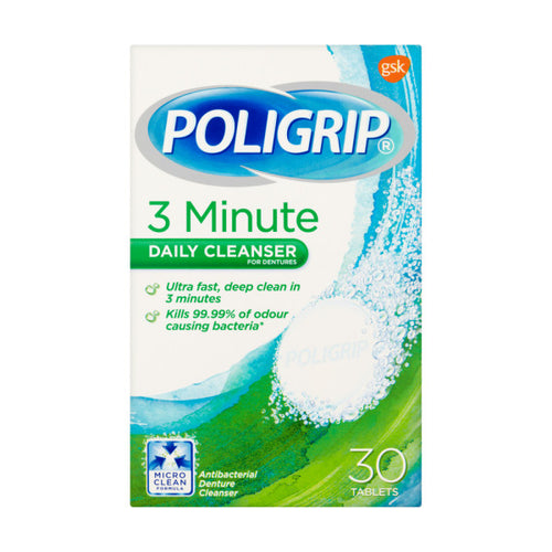 Poligrip 3 Minute Daily Cleanser