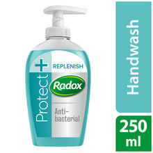 Load image into Gallery viewer, Radox Anti-Bacterial Hand Wash + Replenish