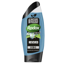 Load image into Gallery viewer, Radox Men 2 in 1 Shower Gel and Shampoo Revived