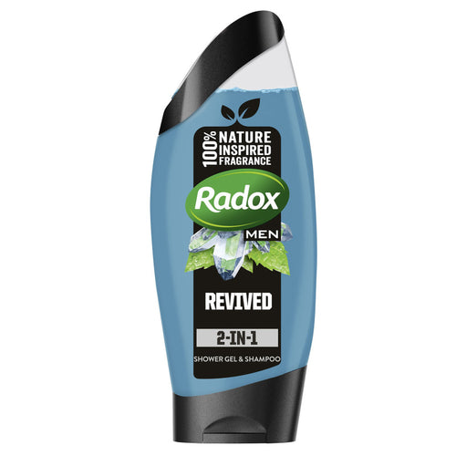 Radox Men 2 in 1 Shower Gel and Shampoo Revived
