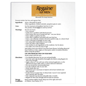 Regaine For Men Extra Strength Solution - 12 Month Supply