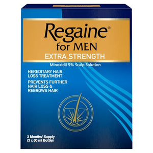 Regaine For Men Extra Strength Solution - 3 Month Supply