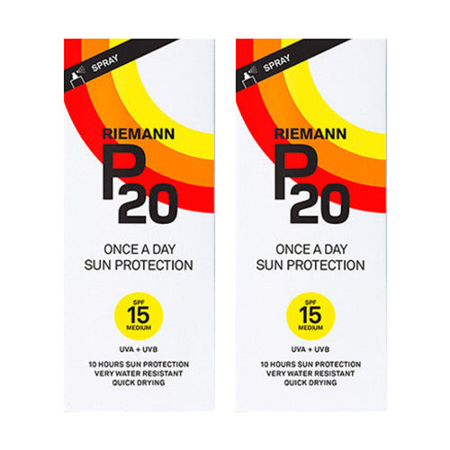 Riemann P20 Once A Day Sun Filter SPF15 Twin Pack
