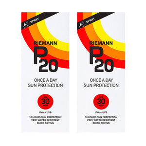 Riemann P20 Once A Day Sun Filter SPF30 Twin Pack