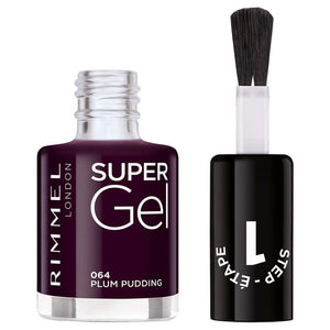 Rimmel Super Gel Nail Polish Plum Pudding