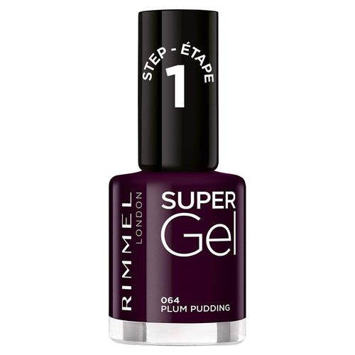 Rimmel Super Gel Nail Polish Plum Pudding