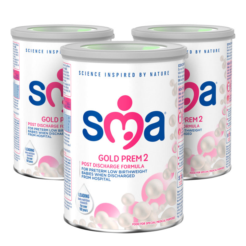 SMA Gold Prem 2 Preterm Catch Up Milk Triple Pack