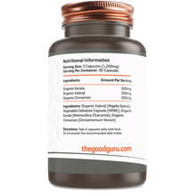 Load image into Gallery viewer, The Good Guru Organic SugarKare - 90 Vegan Capsules