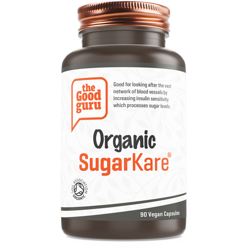 The Good Guru Organic SugarKare - 90 Vegan Capsules