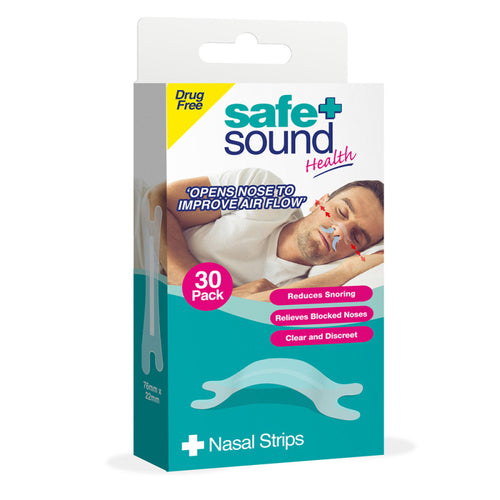 Safe & Sound Nasal Strips 30 Pack