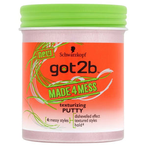 Schwarzkopf got2b Made4mess Putty