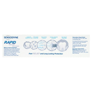 Sensodyne Rapid Relief Whitening Toothpaste