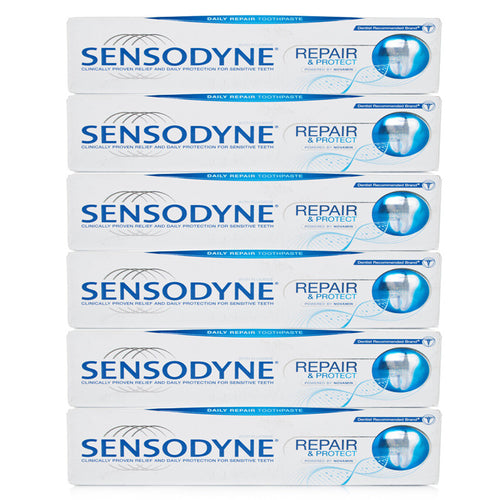 Sensodyne Sensitive Toothpaste Repair & Protect Original 6 Pack