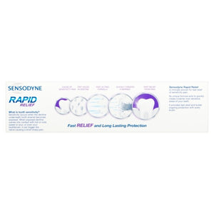 Sensodyne Sensitive Toothpaste Rapid Relief