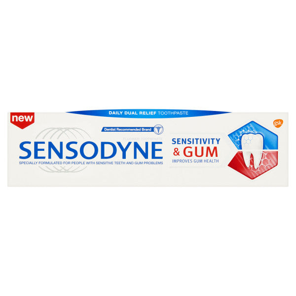 Sensodyne Sensitivity & Gum Fluoride Toothpaste