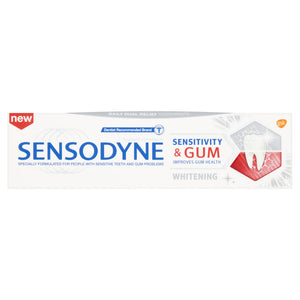 Sensodyne Sensitivity and Gum Toothpaste Whitening