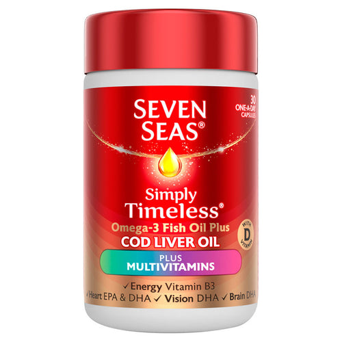 Seven Seas One A Day Pure Cod Liver Oil Plus Multivitamins