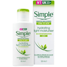 Load image into Gallery viewer, Simple Hydrating Light Moisturiser for Sensitive Skin