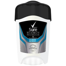 Load image into Gallery viewer, Sure For Men Antiperspirant Cream Stick Max Pro Clean Scent