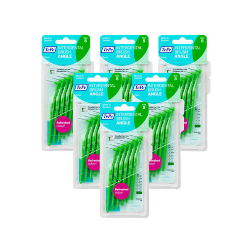 TePe Angle Interdental Brush Green 6 Pack